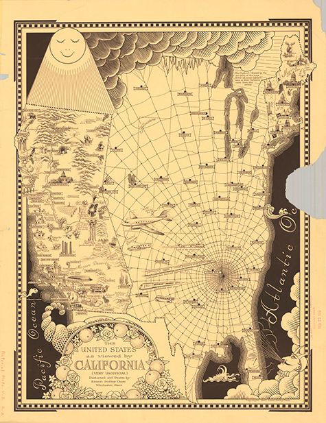 pictorial map