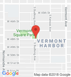 Map for Vermont Square Branch