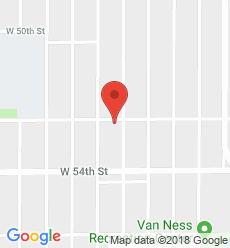 Map for Angeles Mesa Branch