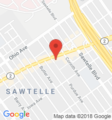 Map for West Los Angeles Branch