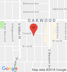 Map for Wilshire Branch