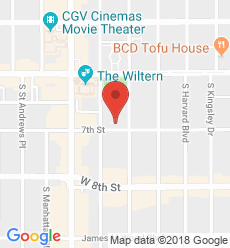 Map for Pio Pico - Koreatown Branch