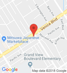 Map for Mar Vista Branch