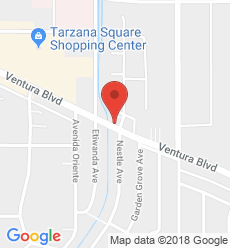 Map for Encino - Tarzana Branch