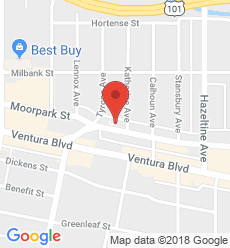 Map for Sherman Oaks Branch