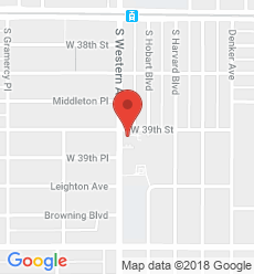 Map for Exposition Park Branch