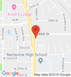 Map for Harbor City - Harbor Gateway Branch