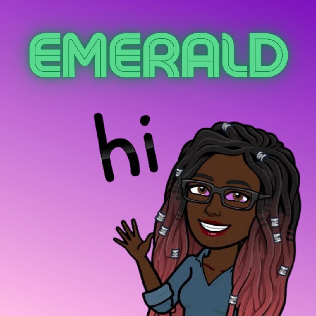Emerald gives a friendly wave and says hi to all.