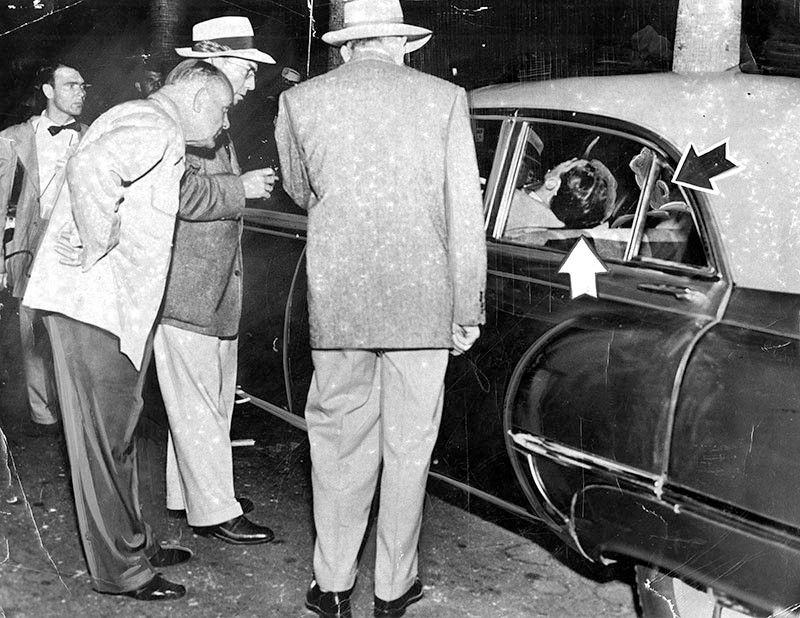  Shower of bullets blasts out the lives of two underworld figures, Brancato and Trombino
