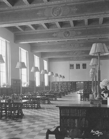 History Department in the 1930’s, now home to the  Children’s Department