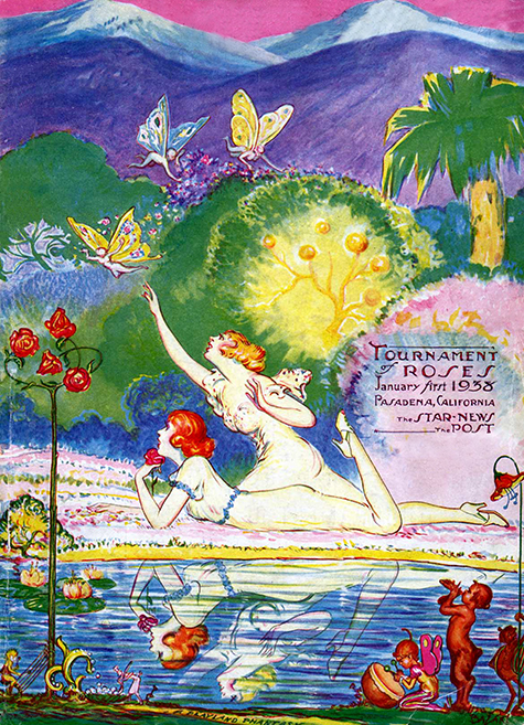 women in a field playing with fairies