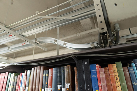 old TransLogic tracks in the library