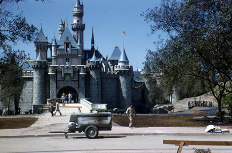 Sleeping Beauty Castle at Disneyland