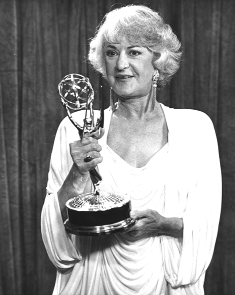 Bea Arthur with Emmy