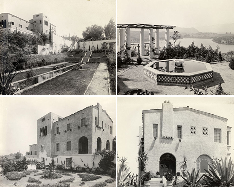 Villa Capistrano following its completion. California History Section Picture Catalog. California State Library.