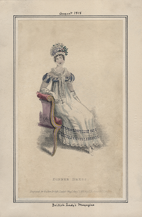 Fashion illustration from 1818