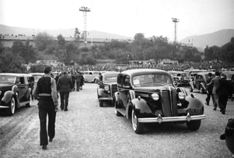 Parking, 1938 Rose Bowl