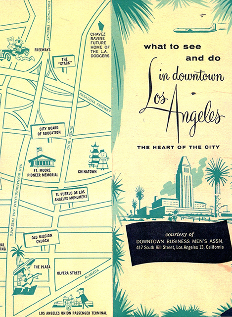 What to see and do downtown 1960 