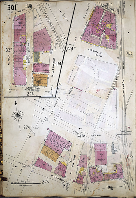 Sanborn Atlas on the site of the original Chinatown