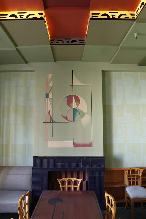 Deans dining room, Bullocks Wilshire interior