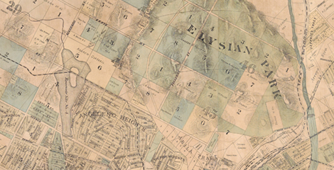 1887 map of Los Angeles