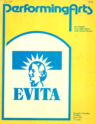 cover of the Performing Arts magazine
