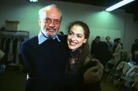 Director Harold Prince with Patti LuPone