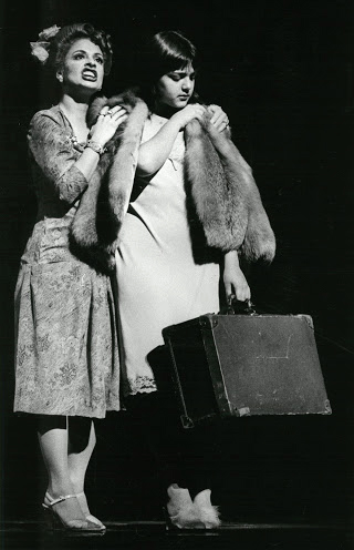LuPone and Jane Ohringer in the prelude to “Another Suitcase in Another Hall”