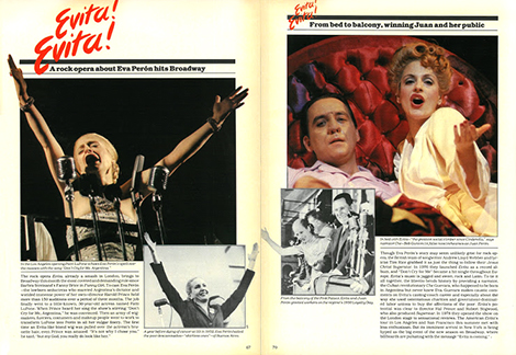 More of the publicity drive: Life Magazine ran a featured story after the play opened on Broadway.