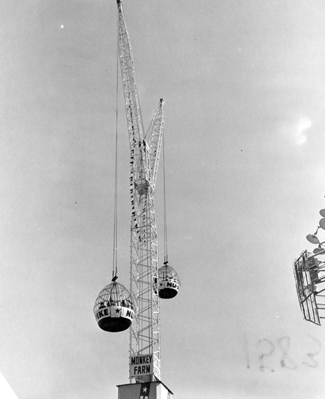 Photograph shows a Nu-Pike ride called the "Hi Ride."