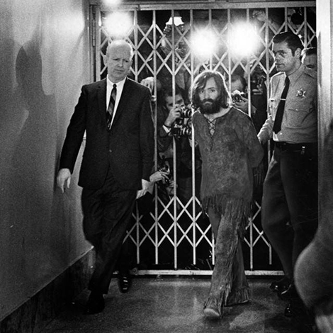 Charles Manson in custody
