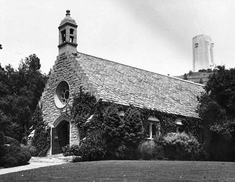 Forest Lawn's Wee Kirk o' the Heather