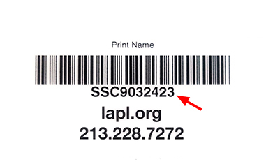 back of the Student Success card