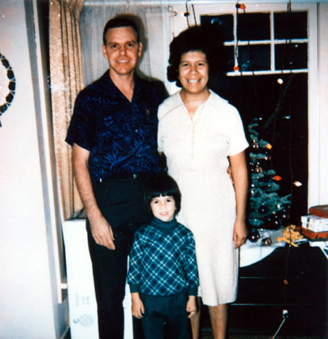 Family at Christmas