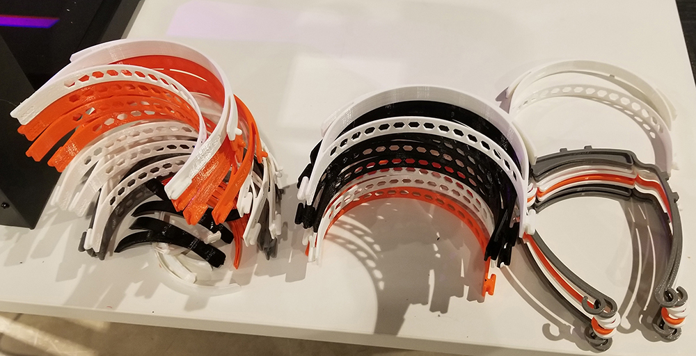 3d printed face pieces