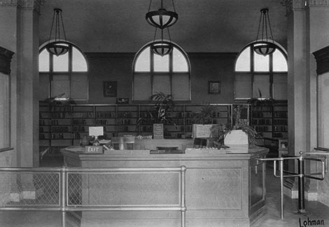 Interior of Cahuenga Branch Library