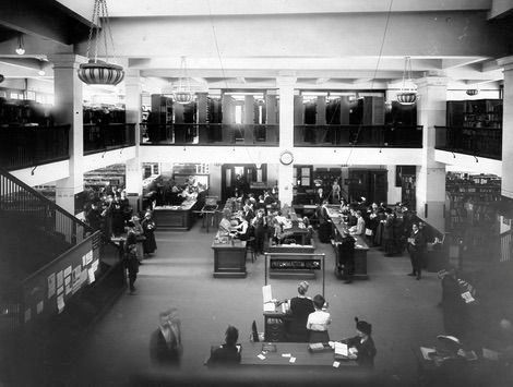 The metropolitan building circa 1914