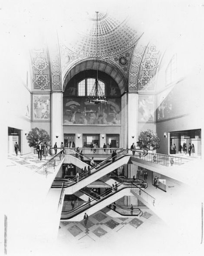 view of Luckman’s plan to rip out the floor of the Rotunda