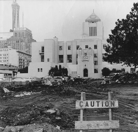 1968 demolition of the original Westlawn