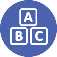 icon concept of kids toys