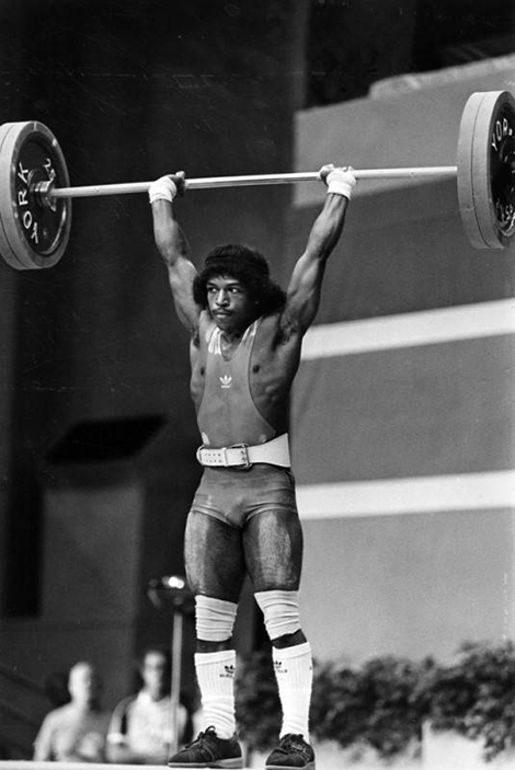 U.S. featherweight Albert Hood 