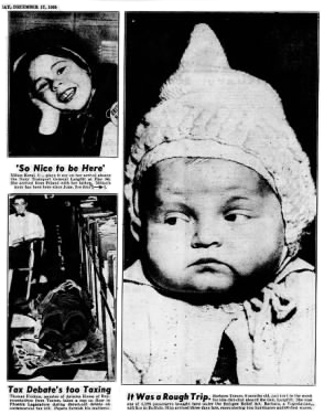 Mimi Koral citizen announcement in the newspaper