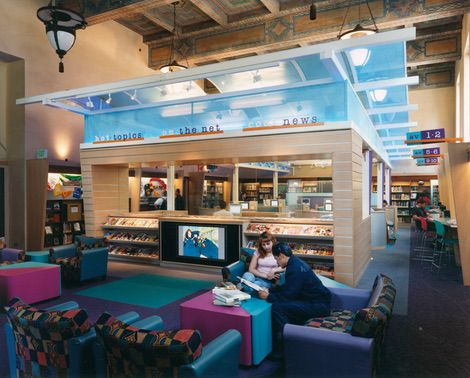 View of the Teen’Scape department