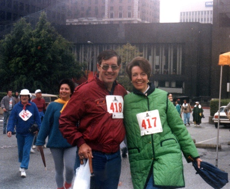 Judy Ostrander and her husband Bill