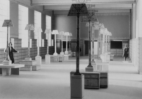 architect’s model for Central Library 