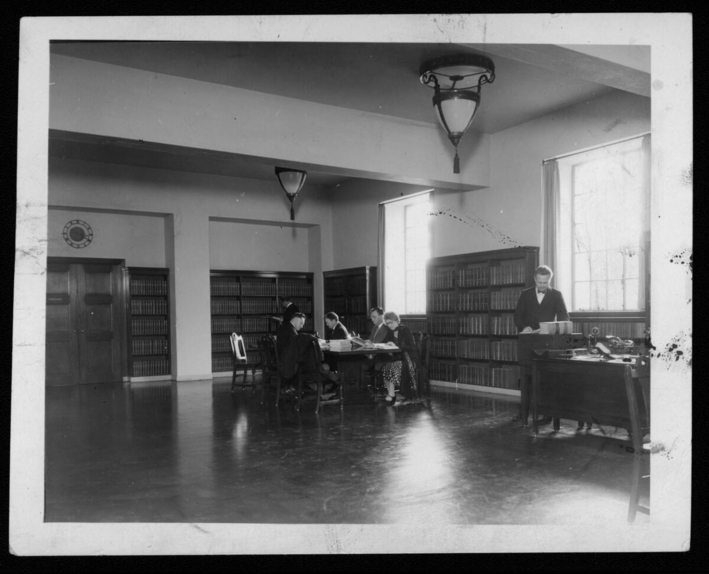 Patents room in the library