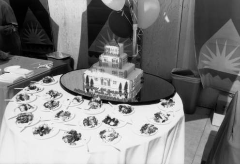 Birthday cake for Central Library