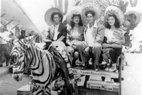 Family on Tijuana vacation