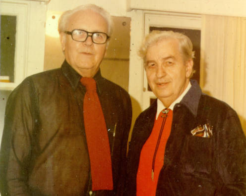 Forman Brown (Left) with Roddy Brandon ca. 1976