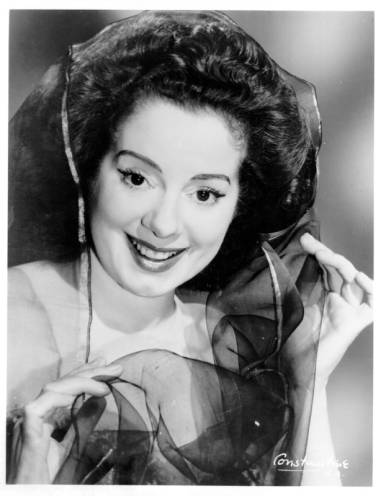 Portrait of Elsa Lanchester, performer at Turnabout Theatre for ten years.